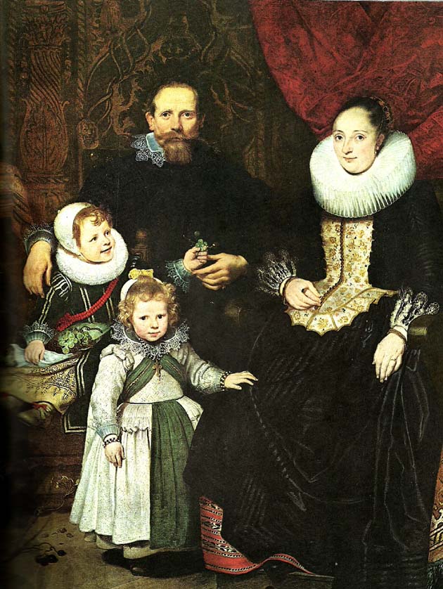 the painter and his family